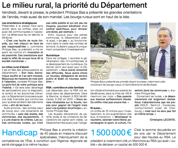 Ouest-France, 20/02/2016