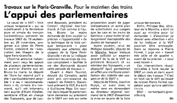 Le Réveil normand, 05/08/2015