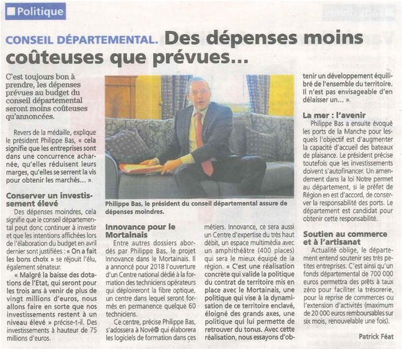 La gazette de la Manche, 01/10/15