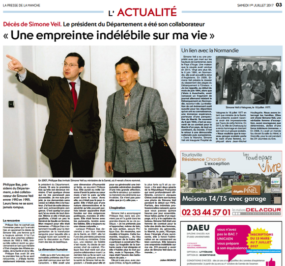 La Presse de la Manche, 01.07.2017