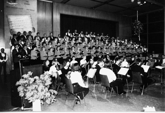110 Jahre Liederkranz Hochdorf Konzert mit Liederkranz Enzweihingen