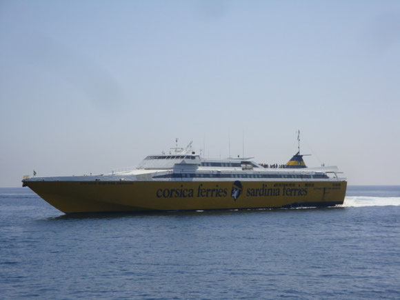 Le Corsica Express Seconda qui assurera cet été les liaisons vers l'Ile d'Elbe