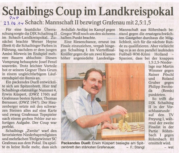 14.06.14, Lkr.-Pokal Schaibing2 : Grafenau 1