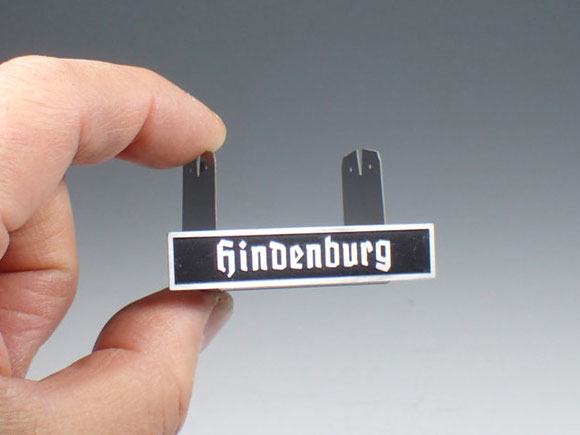 C002 ヒンデンブルク号の説明図-改訂版 - Model aircraft kit by