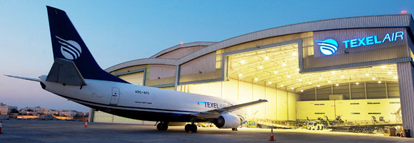 Texel Air’s P2F converted 737-700 FlexCombi aircraft