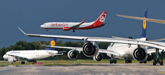 Still rivals – soon partners  -  source: Munich Airport