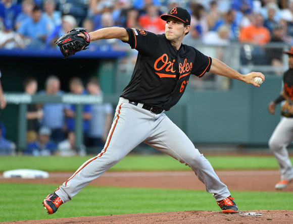 Nella foto John Means (The Baltimore Sun)