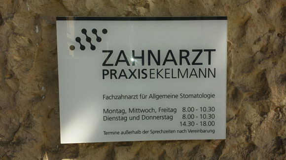 Zum Glück hatten wir keine Zahn-Probleme.....