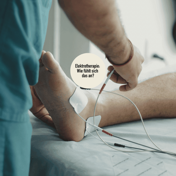 Ultraschall Therapie und Elektrotherapie Durchführung