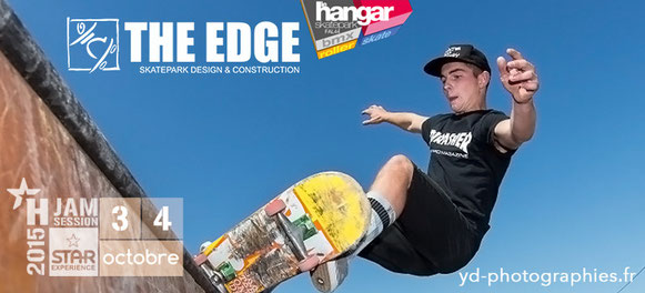 THE EDGE Skatepark Design & Construction - Partenaire de la H'Jam Session au Wake park de St Viaud