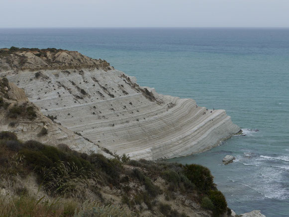 Scala dei Turchi an der Südküste