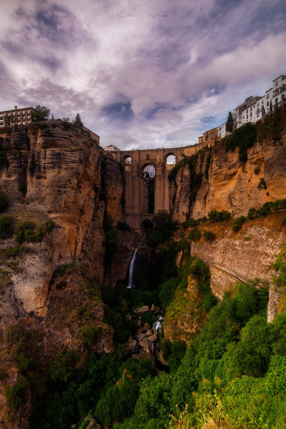 "ABYSS". Ronda, Andalusia, Spain.