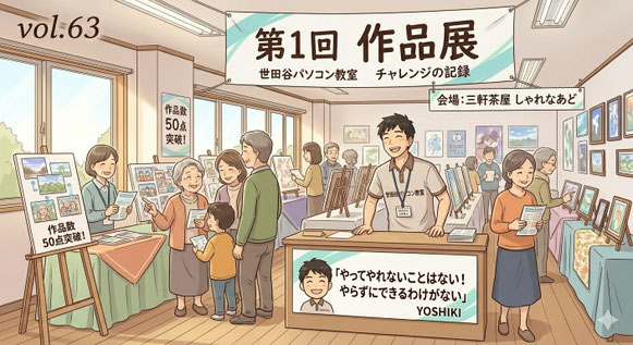 世田谷パソコン教室作品展