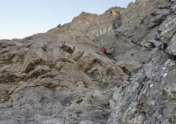 Vorab, Westwand, Glarus, klettern GLimbs, Elm, Wichlen, Glarner Vorab, klettern Mehrseillängen, Glarnerland, Glarus