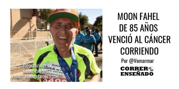 Moon Fahel venció al cáncer corriendo