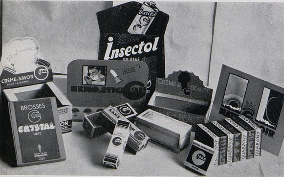 Un aperçu des supports de vente - 1937