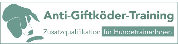 Logo Anti-Giftköder-Training Zusatzqualifikation für HundetrainerInnen