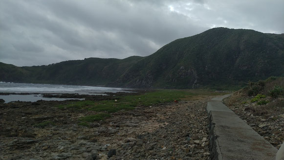 久米島の冬は曇りが多い・・・