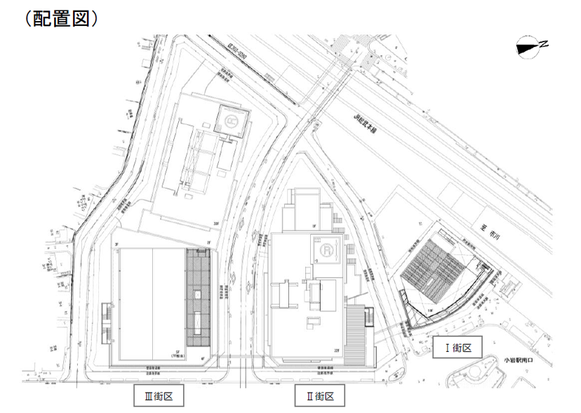 南小岩6丁目地区配置図