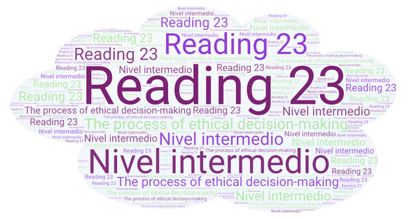 Reading 23 - The process of ethical decision-making (Nivel intermedio)