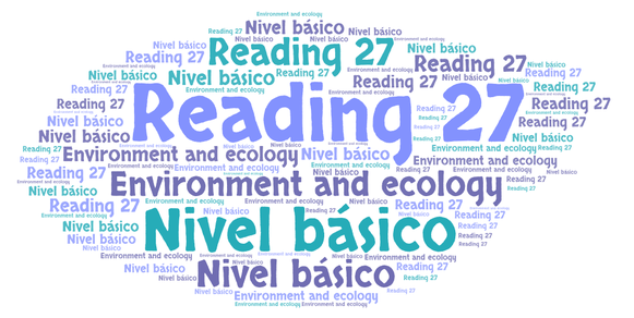 Reading 27 - Environment and ecology