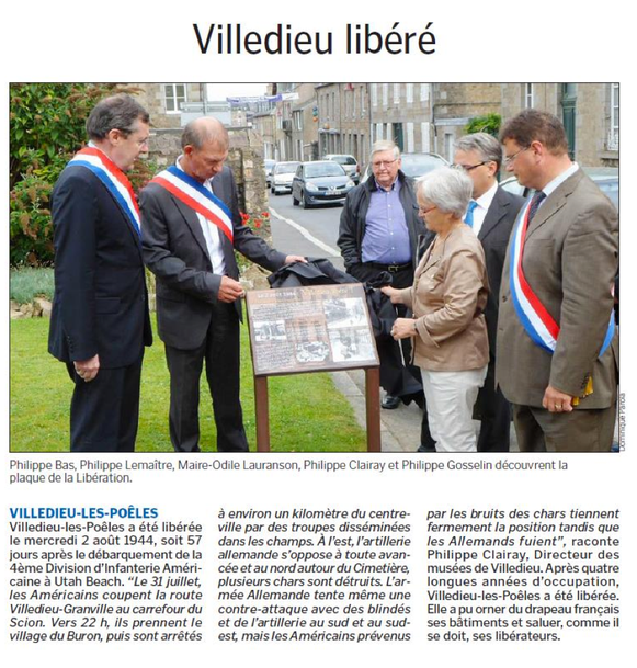 La Manche Libre, 13/08/15
