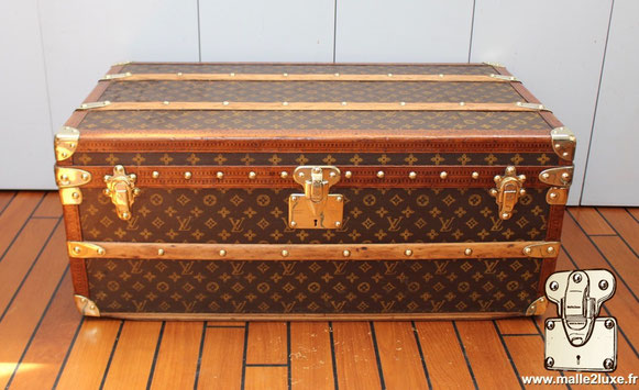 Malle aéro Louis Vuitton 1914 malle2luxe expert