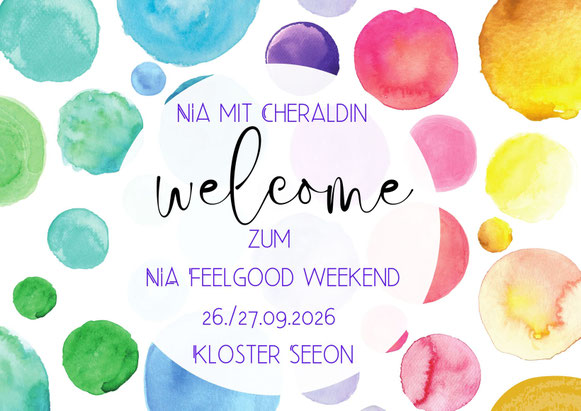 Zum Nia Feelgood Weekend 2026: Hier klicken