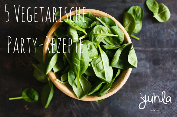 5 super leckere vegetarische Snacks für deine Party!