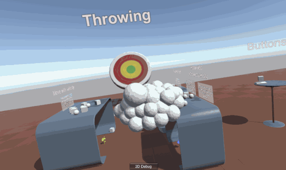 Object scaling with intuitive, 2 handed gestures.