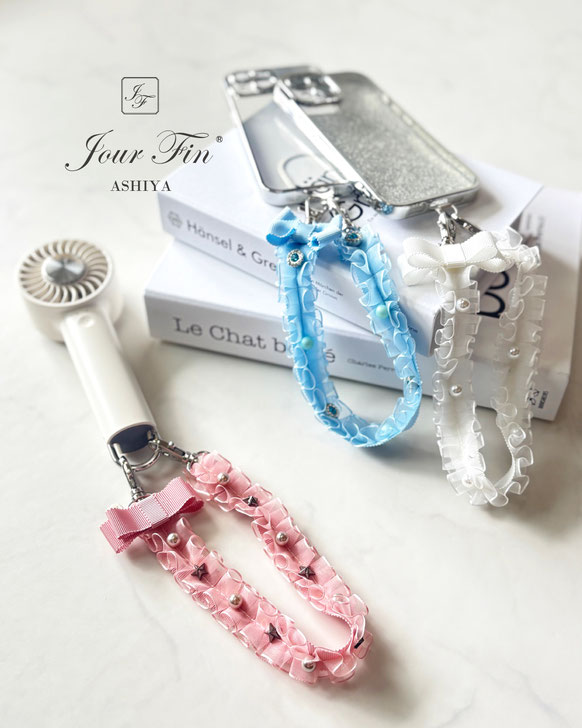 JourFin ジュールフィン ラブリボン LoveRibbon リボン リボン教室 リボン教室芦屋 リボンレッスン リボンワーク リボンレッスン 木馬リボン ワークショップ 百貨店販売 ポップアップ スマホストラップ スマホストラップ作り キッズスマホストラップ こども手づくり パール パールデコレーション キッズヘアーアクセサリー キッズリボン