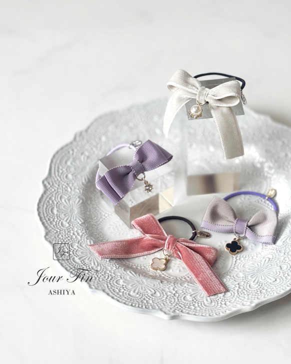 JourFin　ジュールフィン　ラブリボン　LoveRibbon　リボン　リボン教室　リボン教室芦屋　リボンレッスン　リボンワーク　リボン資格　リボン資格取得コース　ミニリボン　リボンレッスン　木馬リボン　ワークショップ　百貨店販売　
