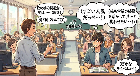 パソコン教室授業風景