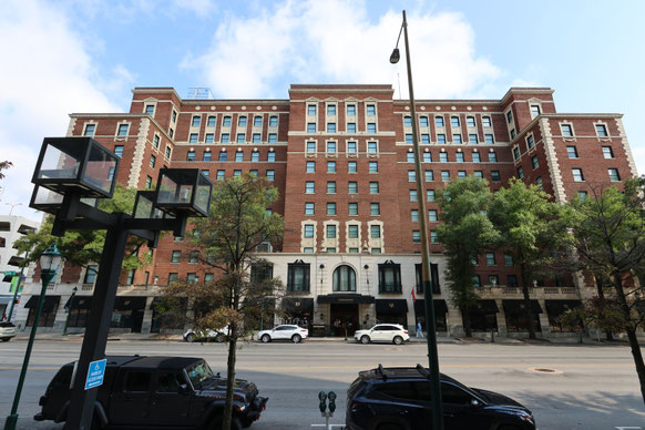 会場のザ・リードハウス・チャタヌーガ・ホテル