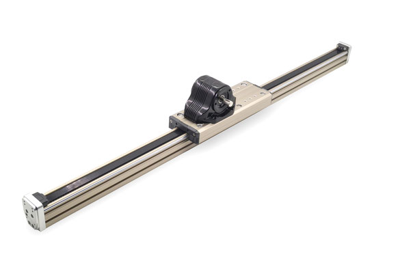 Z80-50 Linear guide rail belt driven for palletizer motion, actuator, slider