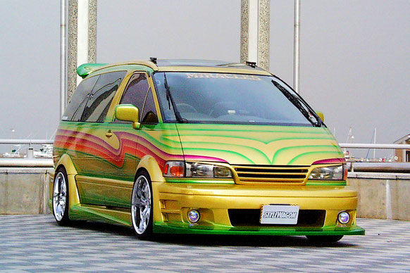 カスタムペイント車,エスティマ