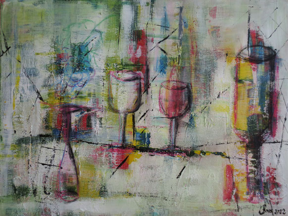 "ohne Titel" , mixed media , 60x80 cm , BNR. 354