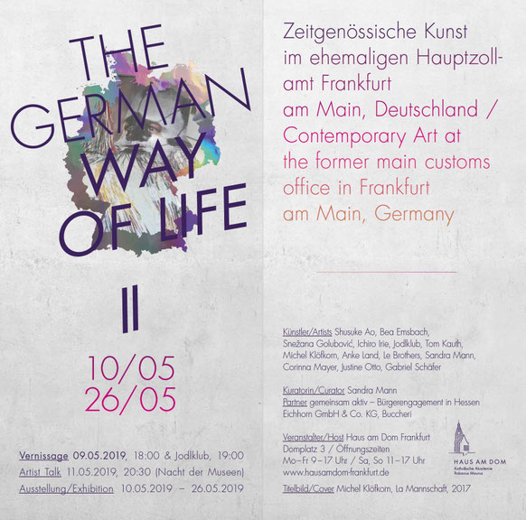 Gruppenausstellung mit Beteiligung Justine Otto