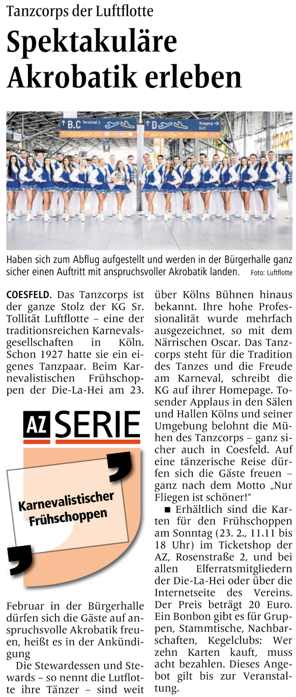 Bericht in der AZ vom 30.11.2024