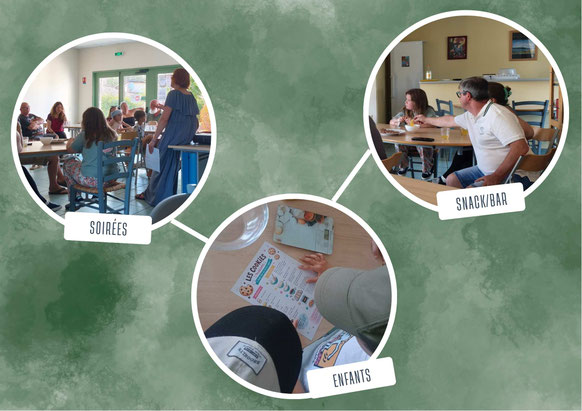 Activités enfants, soirées à thèmes et snack bar en juillet-août aux Pouyades