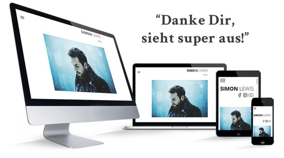 offizielle webseite von simon lewis sänger