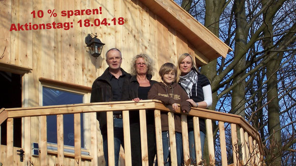 Die ersten Gäste, Familie Bergmann aus Ostfriesland, 18.04.2008