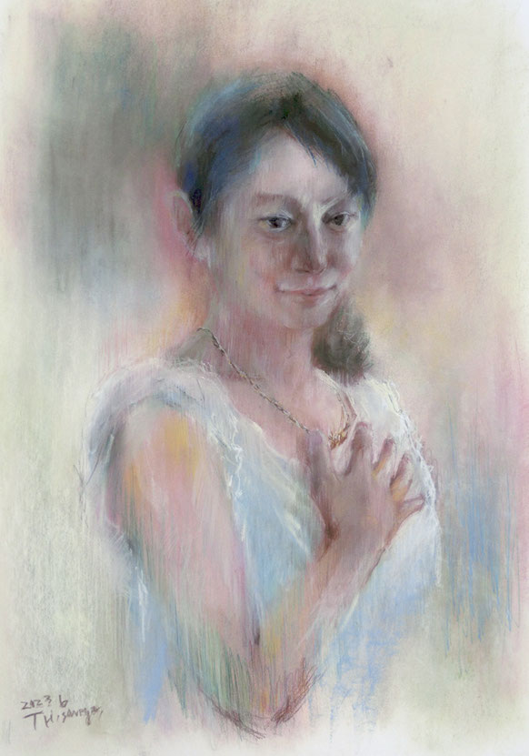 パステル画作品例 - 画材屋 額縁屋 千葉県 大網白里市フレーム（frame）