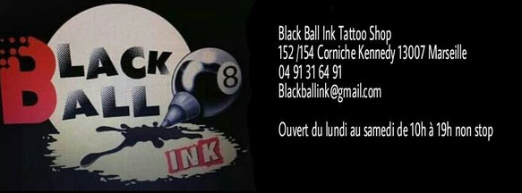 13007 MARSEILLE - BLACK BALL INK TATTOO SHOP