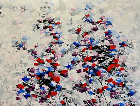 Titre: Sentiment de Partage         Grandeur: 30x40 pouces