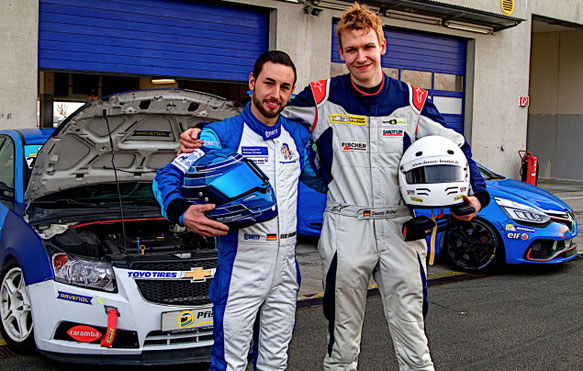 Dennis Bröker Sven Grossmann Chevrolet Cruze Eurocup 2019 Motorsportarena Oschersleben Toyo Tires Ravenol Pfister-Racing