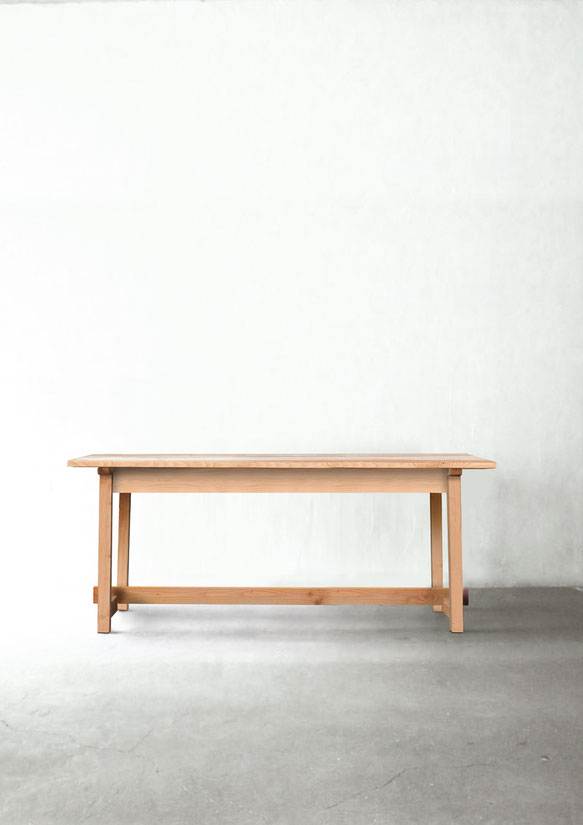 table bois massif douglas made in france