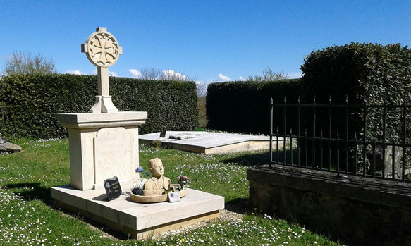 2016 - tombe Paul Froment à Floressas (Lot)