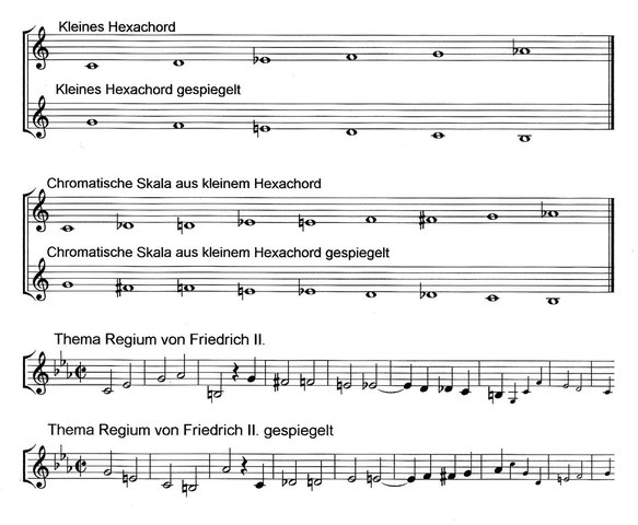Friedrich der Große: Thema Regium | Hexachord