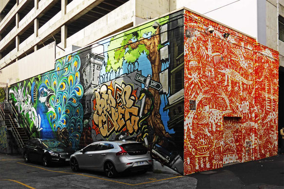 Street art Bidencopes Lane